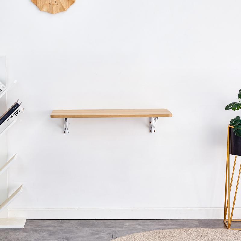 [SOIYELIFE] Laundry Room Folding Table Wall Mounted Folding Table for Small Spaces,Fold Down Desk,Workbench,Addition to Garage & Shed/Office/Laundry Room/Bar/Kitchen & Dining Room,31.5*15.7*6.5 inches.Cool furniture