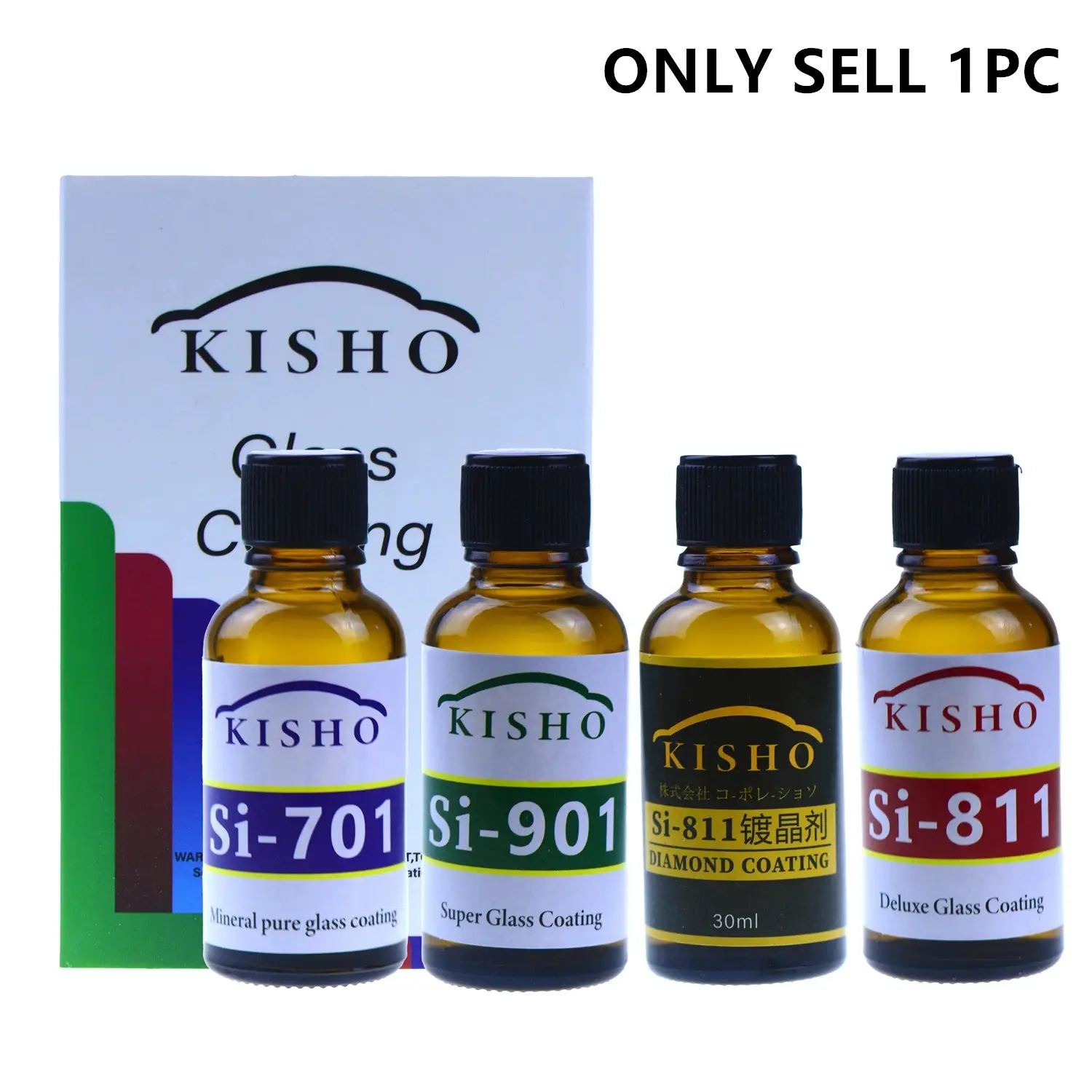 SI-901 811 KISHO Car Liquid Ceramic Coat Hydrophobic Glass Graphene Ceramic Coating Paint Care Anti-scratch Glasscoat Polish Graphene Coating For Cars