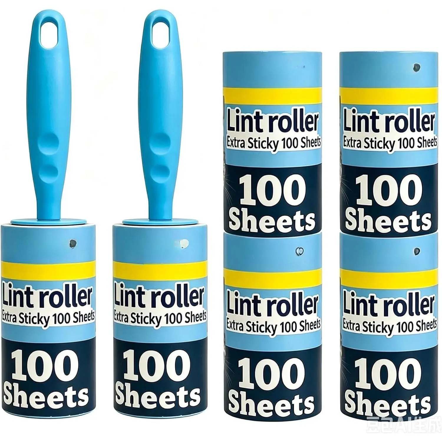 600 Sheets Extra Sticky Lint Rollers for  lint Remover