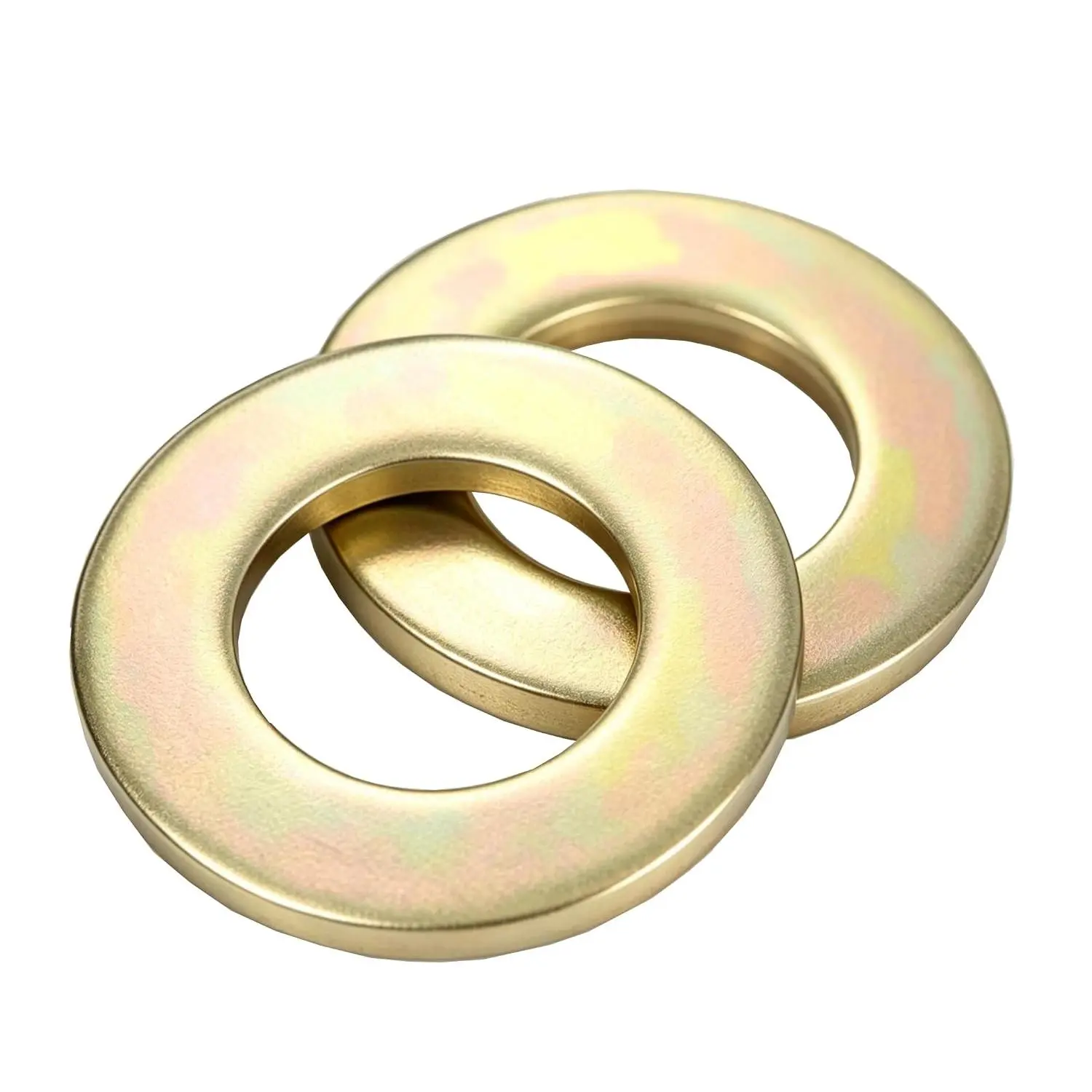 M5 Flat Washers Carbon Steel 200HV Color Zinc Plated, 200 count Metric Plain Washers Heavy Duty Hardware Fasteners for  Nuts Screws
