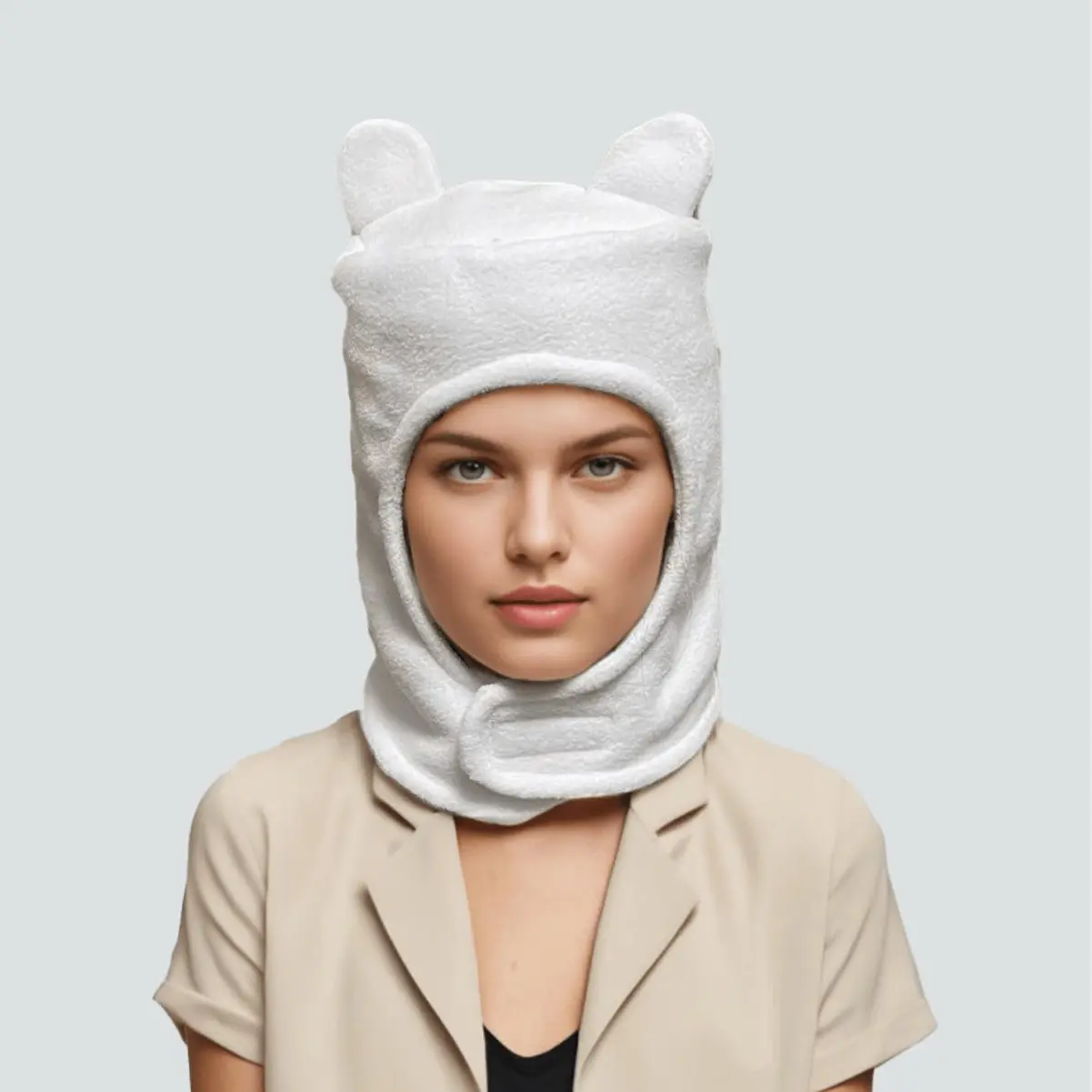 Cute and Warm Plush Gift Hat, Thick and Warm Winter Snow Hat