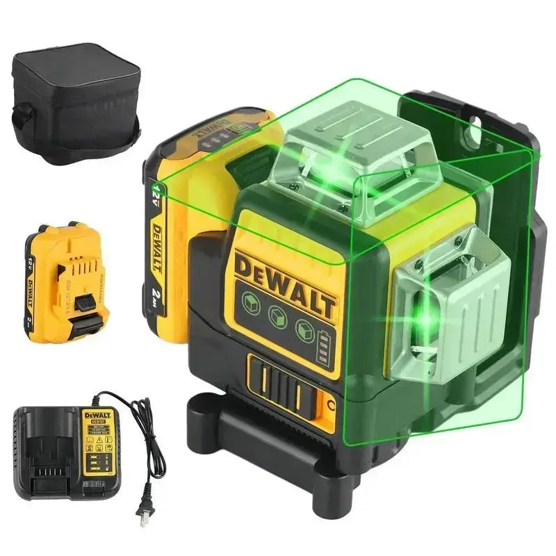 Dewalt 2026 089LG 12V Lithium Battery Green Laser Level, 12-Line 360-Degree Horizontal & Vertical Nivel Laser Outdoor Hand Tool