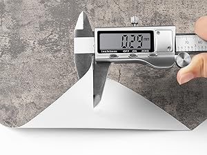 24in x 16.5ft Cement Wallpaper Peel and Stick Grey Brown Concrete Wall Covering Removable Industrial Wallpaper for Studio Restaurant Coffee Shop Loft Apartment Feature Wall Bedroom Bar