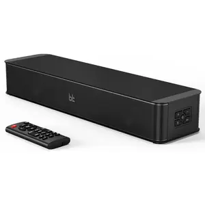 2.1ch Sound Bar with -in Subwoofer, 100W  Power, HDMI ARC/Opt/AUX/USB/ 5.3, 3 EQ Modes & Volume Boost, 16.5" -in- for TV/PC/Gaming/Projector