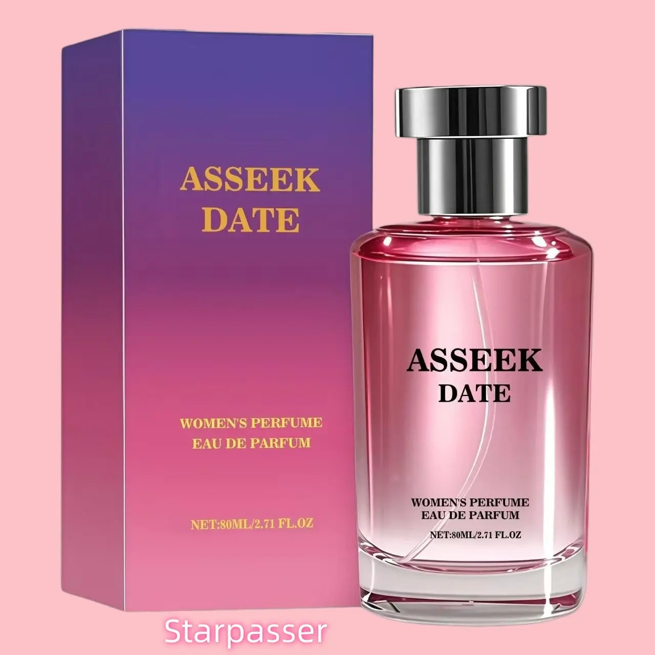 80ML Unisex Perfume Spray, Long-Lasting Fragrance, Suitable for All Genders, Multi-Purpose Eau De Toilette, Non-Flammable, Alcohol-Free