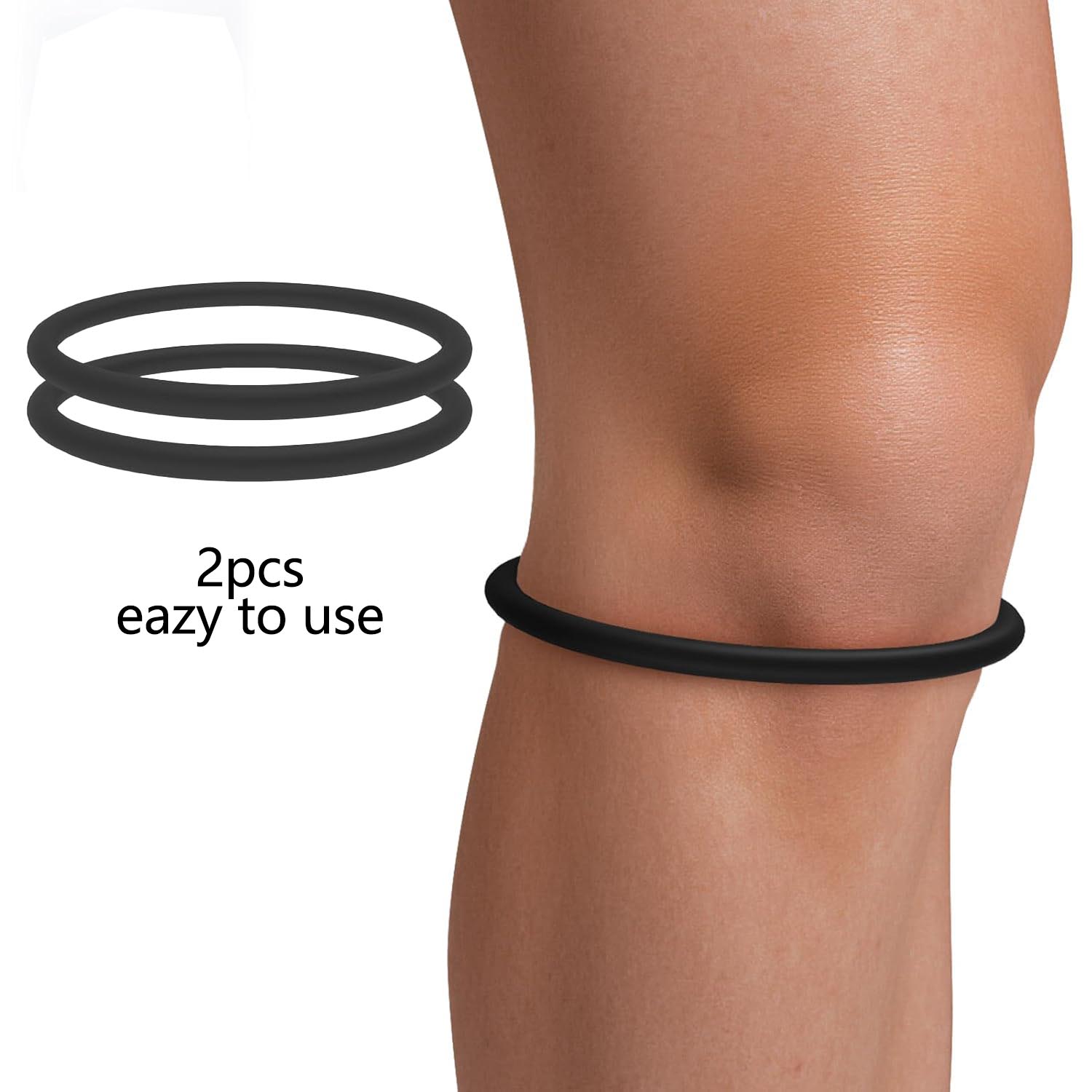 Breathable Patellar Stabilizer Knee Strap, Patella Band, 2 Counts/set Adjustable Knee Support Strap, Suitable for Tennis, Running, High Jump, Football, Basketball and Hiking
