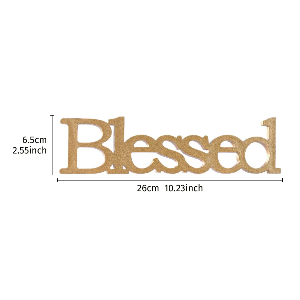 New Creative English Blessed Letter Wedding Valentine's Day Atmosphere Decoration Ornament Letter Decoration Valentine's Day Gift Signage Indoor Home Decoration Home Decor Gifts Home Decor Products