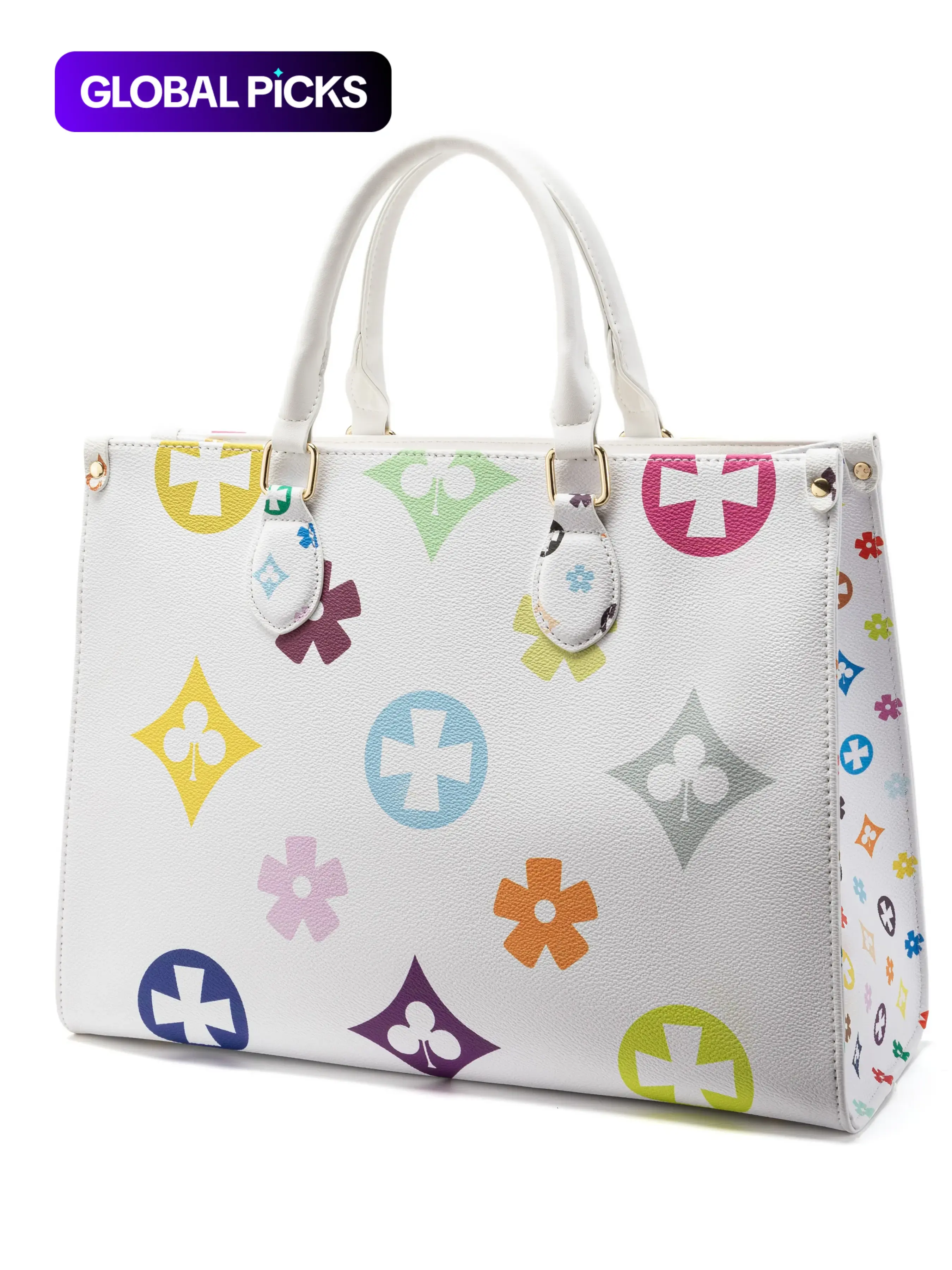 Women's Large Capacity Office Tote Bag, Casual Shoulder Bag, Versatile Holiday Style Bag #GLOBAL PICKS