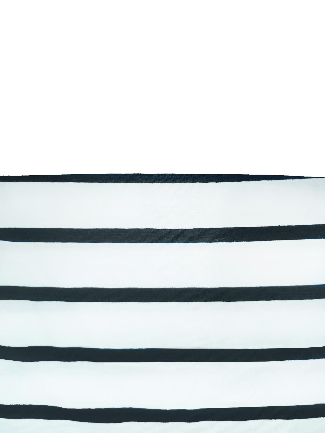 Women's Striped Print Crop Top & Split Thigh Button Skirt Two-piece Set, Striped Sets, Casual Long Sleeve Round Neck Top & High Waist Skirt for Daily Wear, Ladies Clothes for All Seasons, Fall outfit