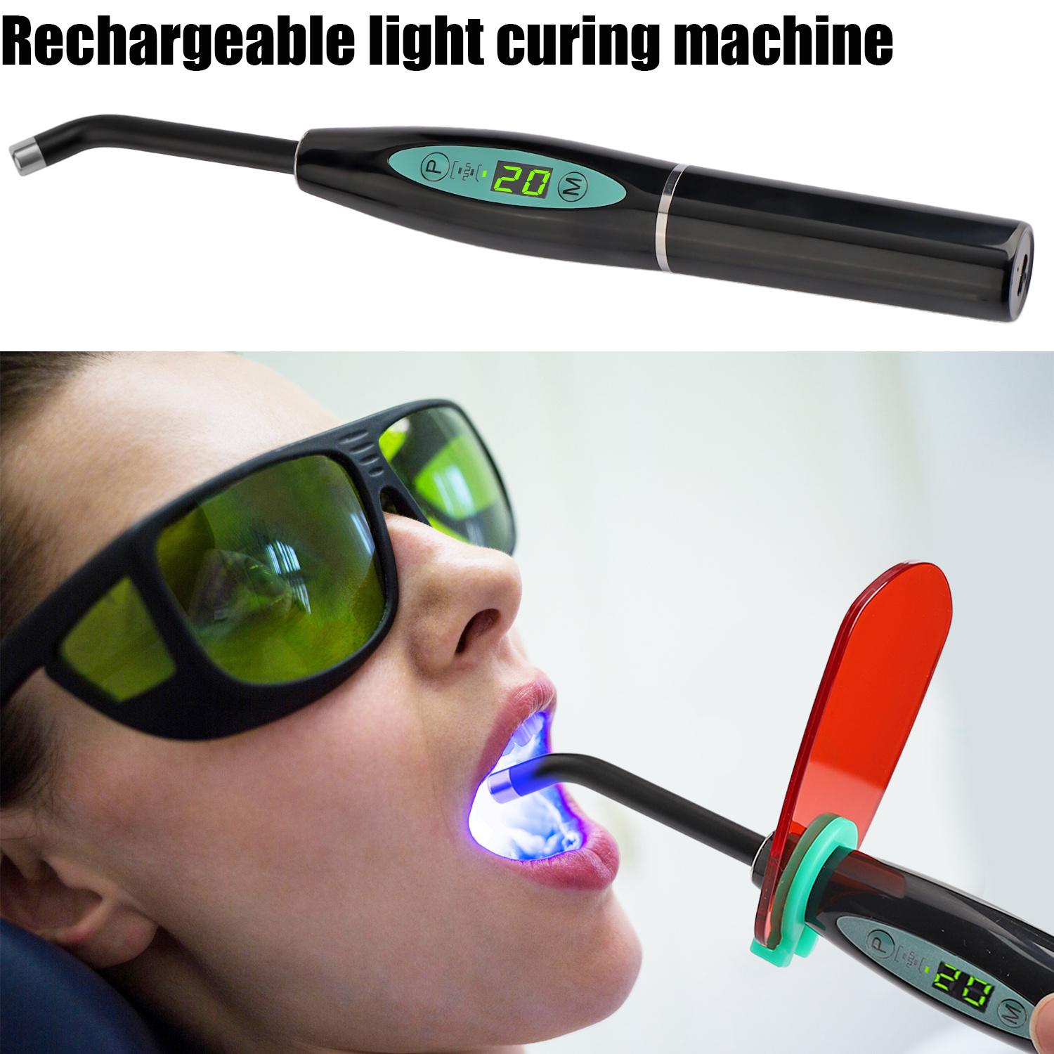 LED Teeth Whitening Dental Wireless Cordless LED CureCuring Light Lamp -Black & White,Suitable for familiesTeeth Cleaning Cost-Effective Oral Care Solution -Cleansing,holiday gift selection,perfect ift forParents,girlfriend/boyfriend gift