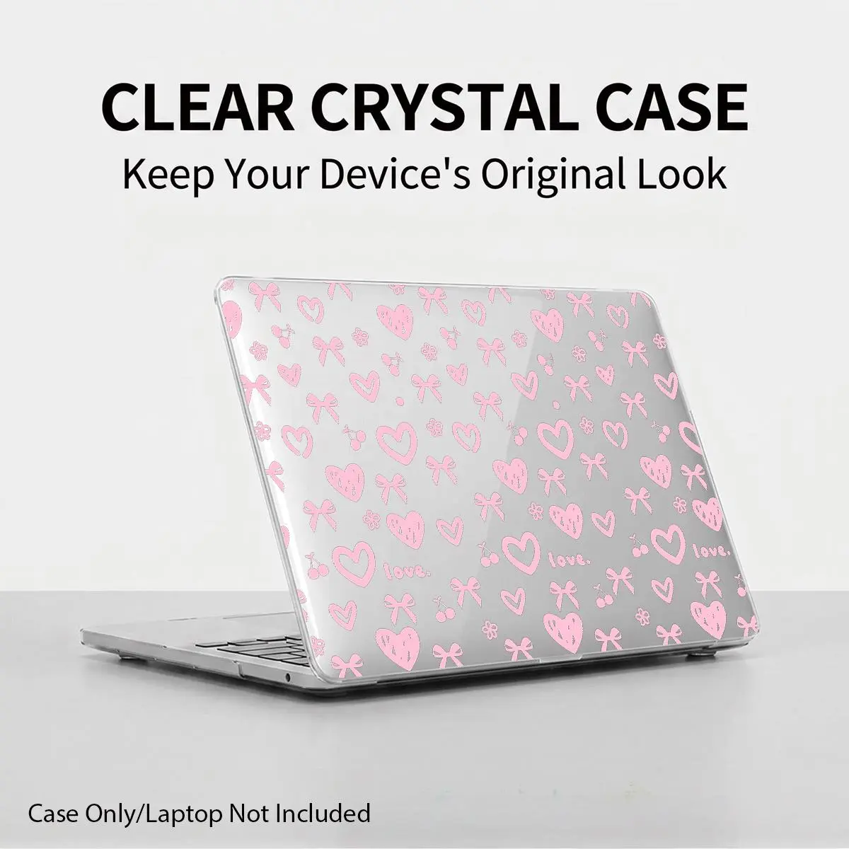 Clear Crystal Shockproof Case for MacBook/matebook,Full Transparent Hard PC Cover with Cooling Vents,Snug Fit Laptop Shell,compatible with 13 Neo/13.3 Air/13.3 Pro/13.6Air/14.2 Pro/15Air/16.2Pro/D16/14 Ultra