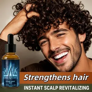 Hair Growth Serum, Intensive Haircare, Deep Hydration, Moisture for Bald Areas, Contains Turmeric, Rosemary, Biotin, Promotes Healthy Hair, Christmas Gift, Halloween Present