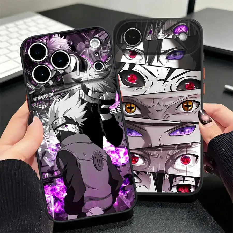 Anime N-Narutos Cool Funda Back Phone Cover Case for iPhone 17 16 15 14 13 12 11 Pro Max Plus