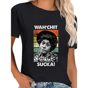 100% Cotton WAHCHIT SUCKA Watch It Sucka Son in Sanford City funny meme T-Shirt....