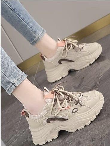 Women's 2026 new model dad sneakers with a comfortable feel, popular casual sports shoes