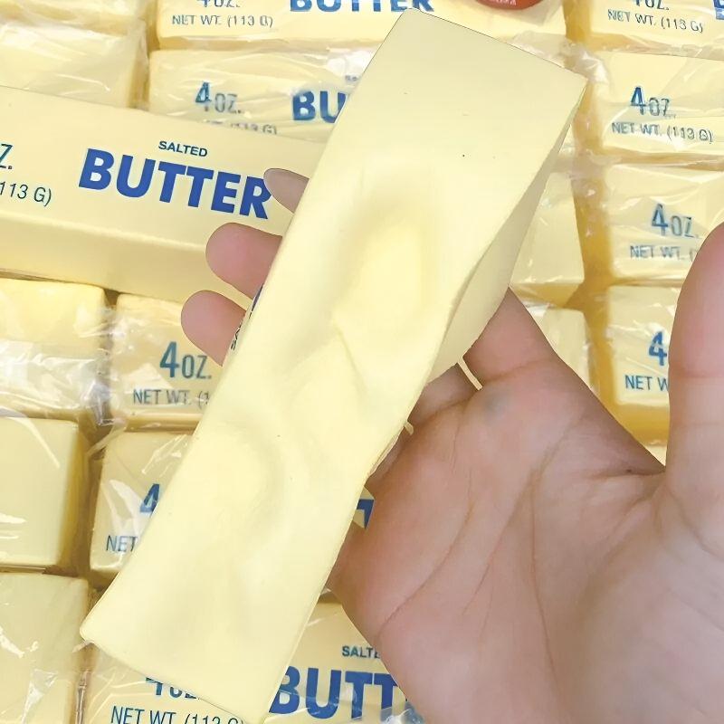 [Extra Large XXL] Squishy Series Butter Stick Sticky, Soft, slow bouncing pressure relief simulates sticky food