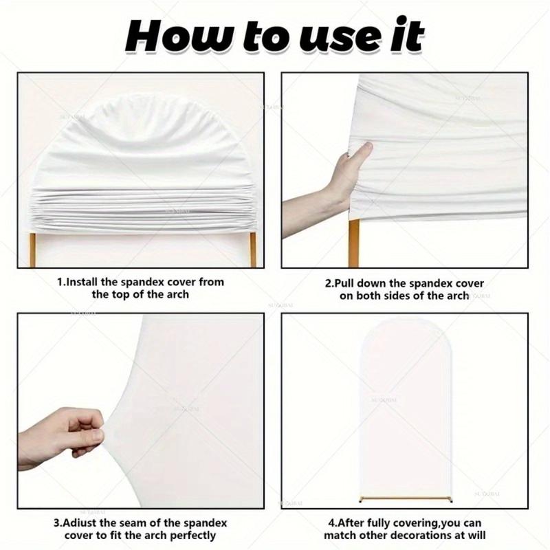 Beige Mexican Cielito Lindo Birthday Party Baby Shower Wedding Cover Double-Sided Chiara Arch Background Decor Backdrop