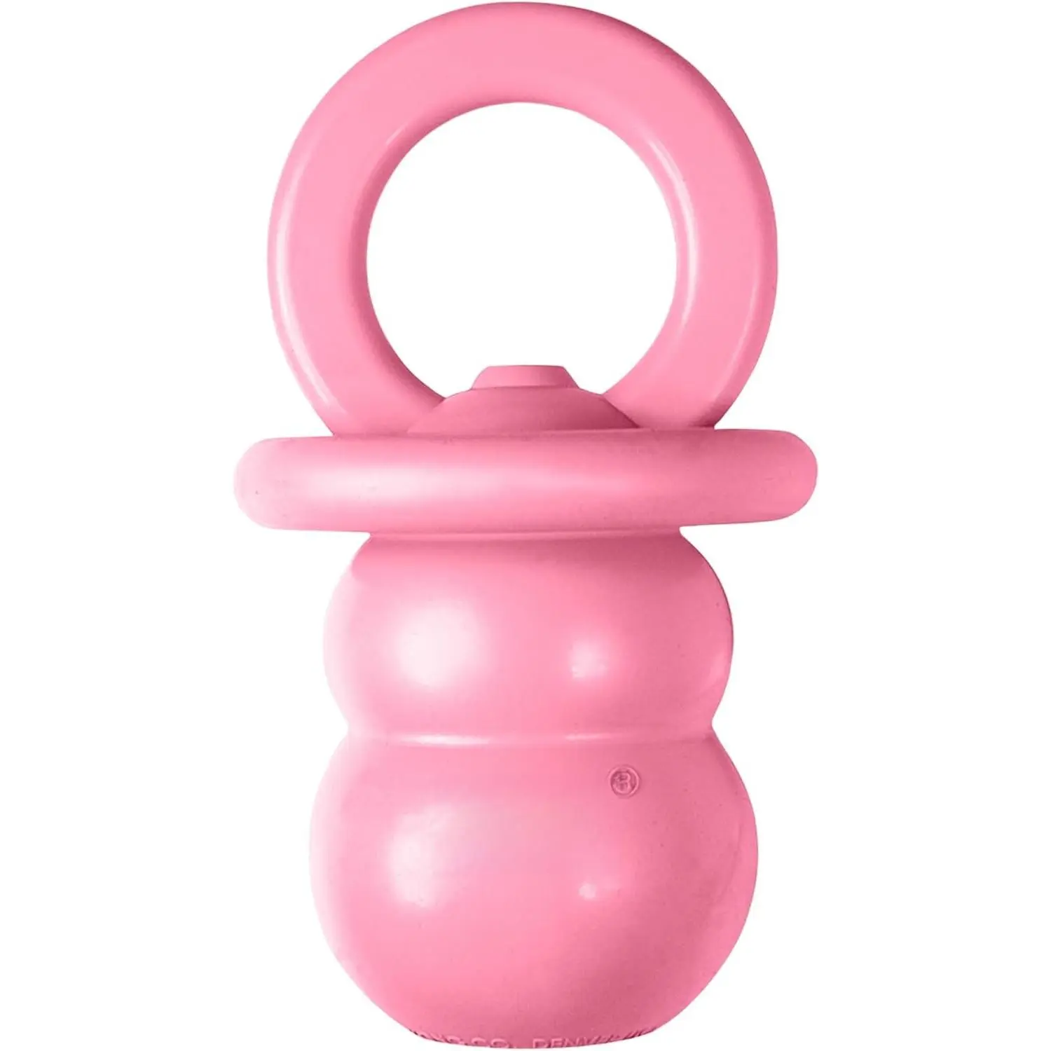 Puppy Binkie,  Rubber  , for Small Puppies,  | Pacifier-Shaped Stuffable Rubber  That Soothes Sore Gums While  & Holds  to Keep Puppies Busy