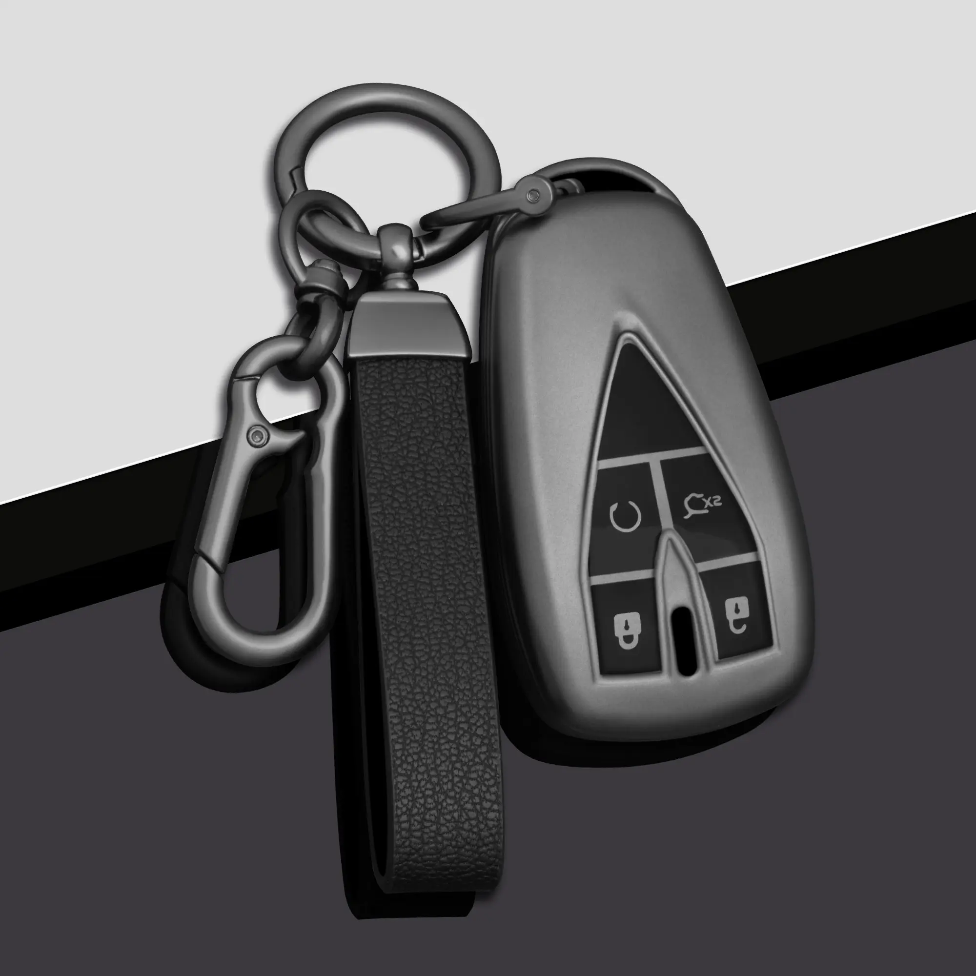 Changan Eado Unit Cs35plus Cs55plus Cs75plus Smart Keychain Cover, Protective Car Key Case, Auto Accessories, Collectible Keychains
