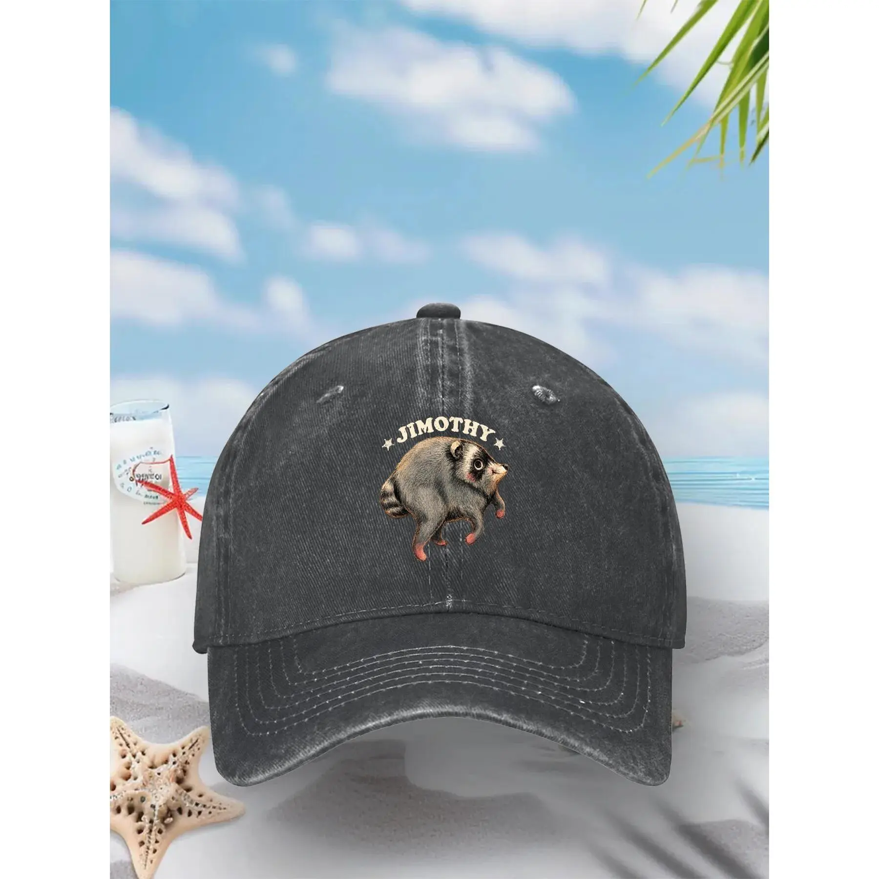 Cute Jimothy Seattle Raccoon Seattle Raccoon Meme Animal Baseball Cap Classic Baseball Caps