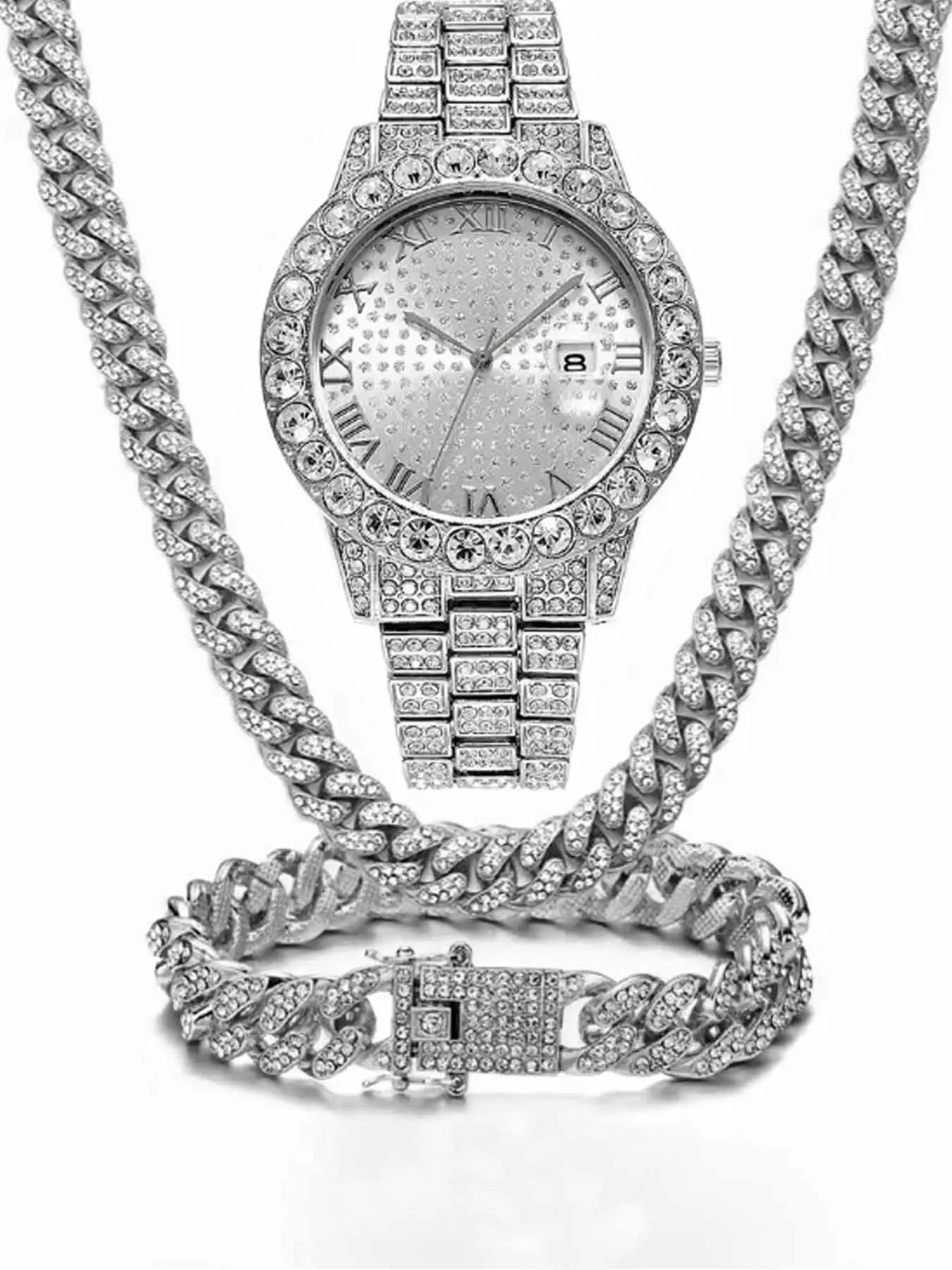 New  Women Men Watch Square Diamondd Black Numbers Quartz Luxury Hip Hop Wrist Watches Roman Clock