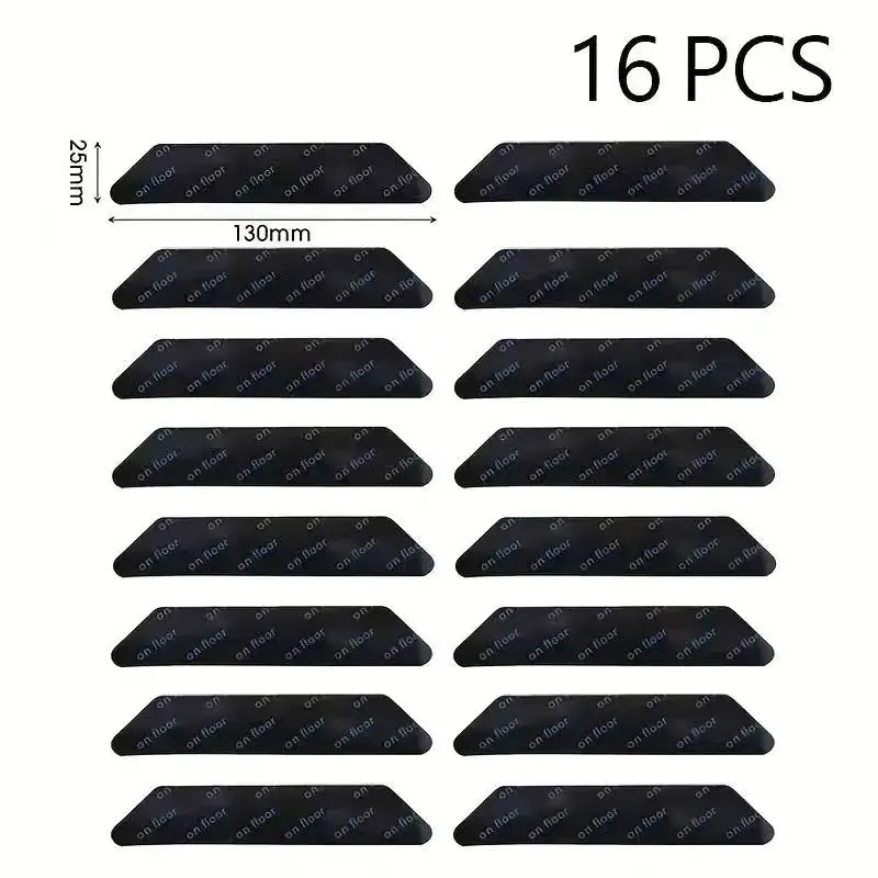 Reusable & Washable Anti-Slip Carpet Grippers, Self-Adhesive Rug Pads for Secure Floor Mat Holding, Home Supplies, Durable and Easy to Clean