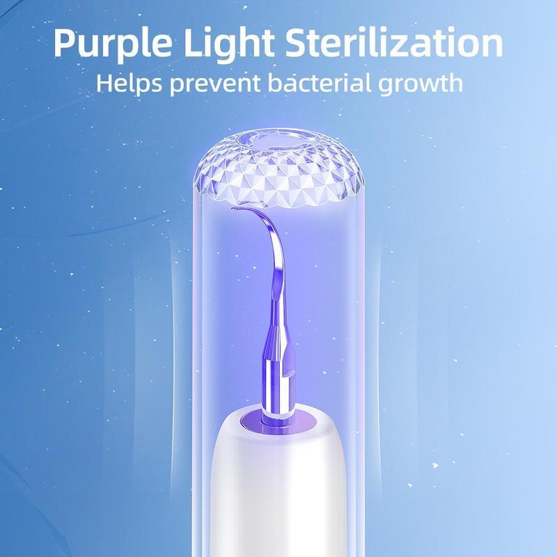 Electric Tooth Cleaning Tool Kit, Rechargeable Oral Care Set with Replacement Heads & Manual Assist, Home Teeth Cleaner, Home Dental Cleansing System