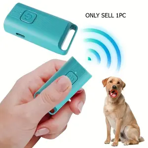 Portable Ultrasonic Dog Trainer & Repellent | Rechargeable Training Anti-Bark Device, Safe for Pets & Humans, Perfect for Outdoor Use, Puppy Training Tools