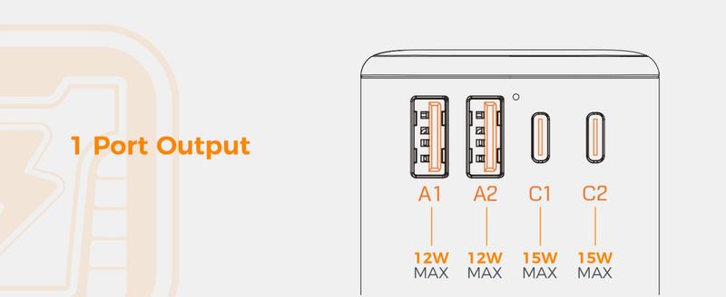 F-APT33 Universal Travel Adapter, Power Adapter Worldwide with Extra 2 Prong AC Outlet, 4 USB Ports (2 USB C), International Plug Adaptor for US to Europe Italy UK Australia Ireland (Type C G A I) F-APT33 Universal Travel Adapter, Power Adapter Worldwide with Extra 2 Prong AC Outlet, 4 USB Ports (2 USB C), International Plug Adaptor for US to Europe Italy UK Australia Ireland (Type C G A I)