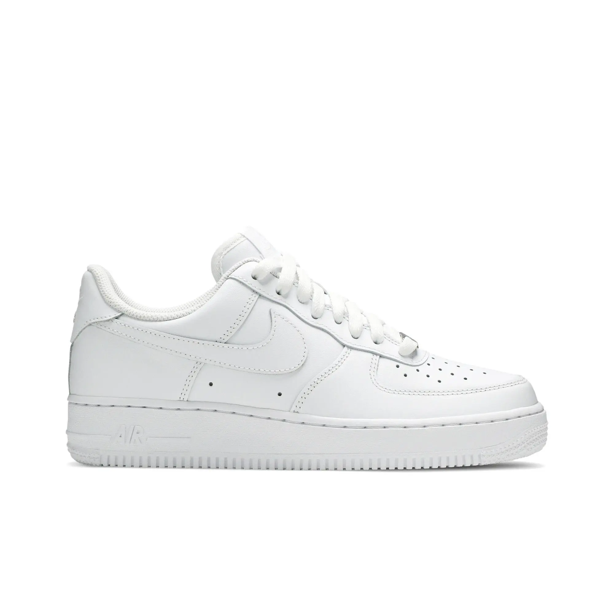 Nike Womens Air Force 1 '07 'Triple White' (women's sizes) White/White/White/White sneakers DD8959 100