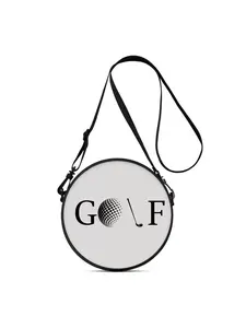 2D printed crossbody bag with golf pattern, lightweight and stylish. An ideal gift for female friends. It can be worn as a crossbody, single-shoulder,backpack or handbag, perfect for commuting, outdoor activities, travelling, daily leisure and campus use.
