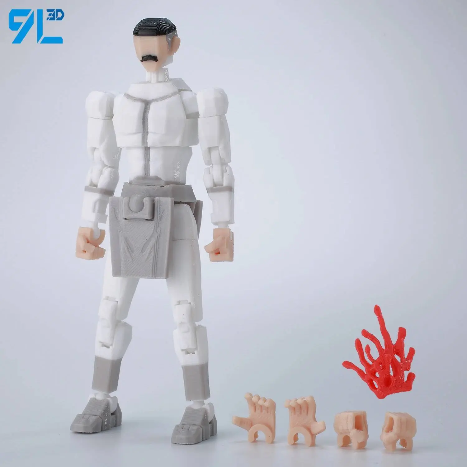 Buzzcut Bearded man