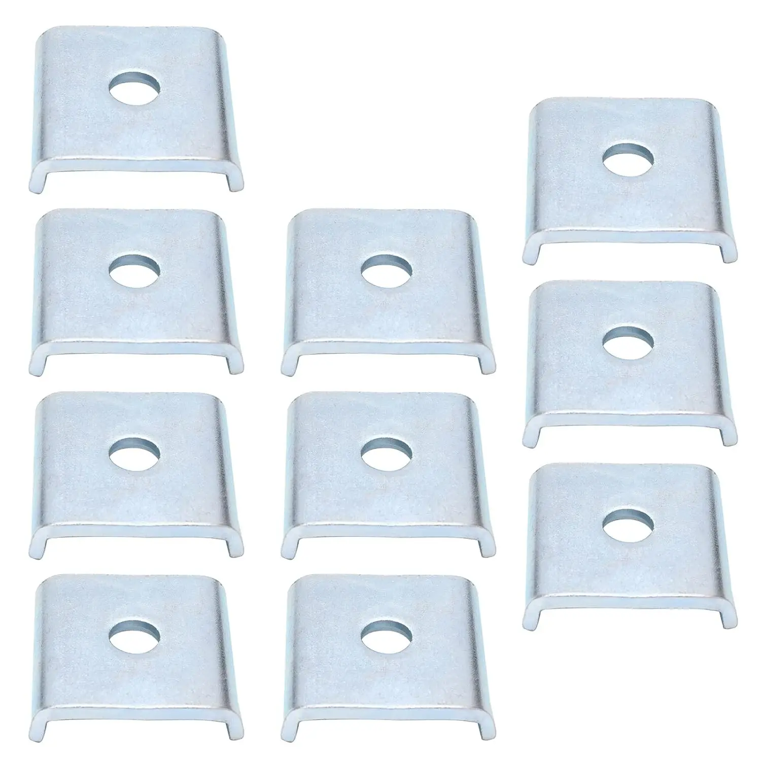 10 Pcs Strut Channel Washer Accept 1/2" Bolt, U-Strut Saddle Washer for 1-5/8" Strut Channel