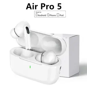 A5 Pro TWS Wireless Earbuds, Bluetooth 5.4 HiFi Stereo Headphones for Gaming, Sports & Running, for iPhone