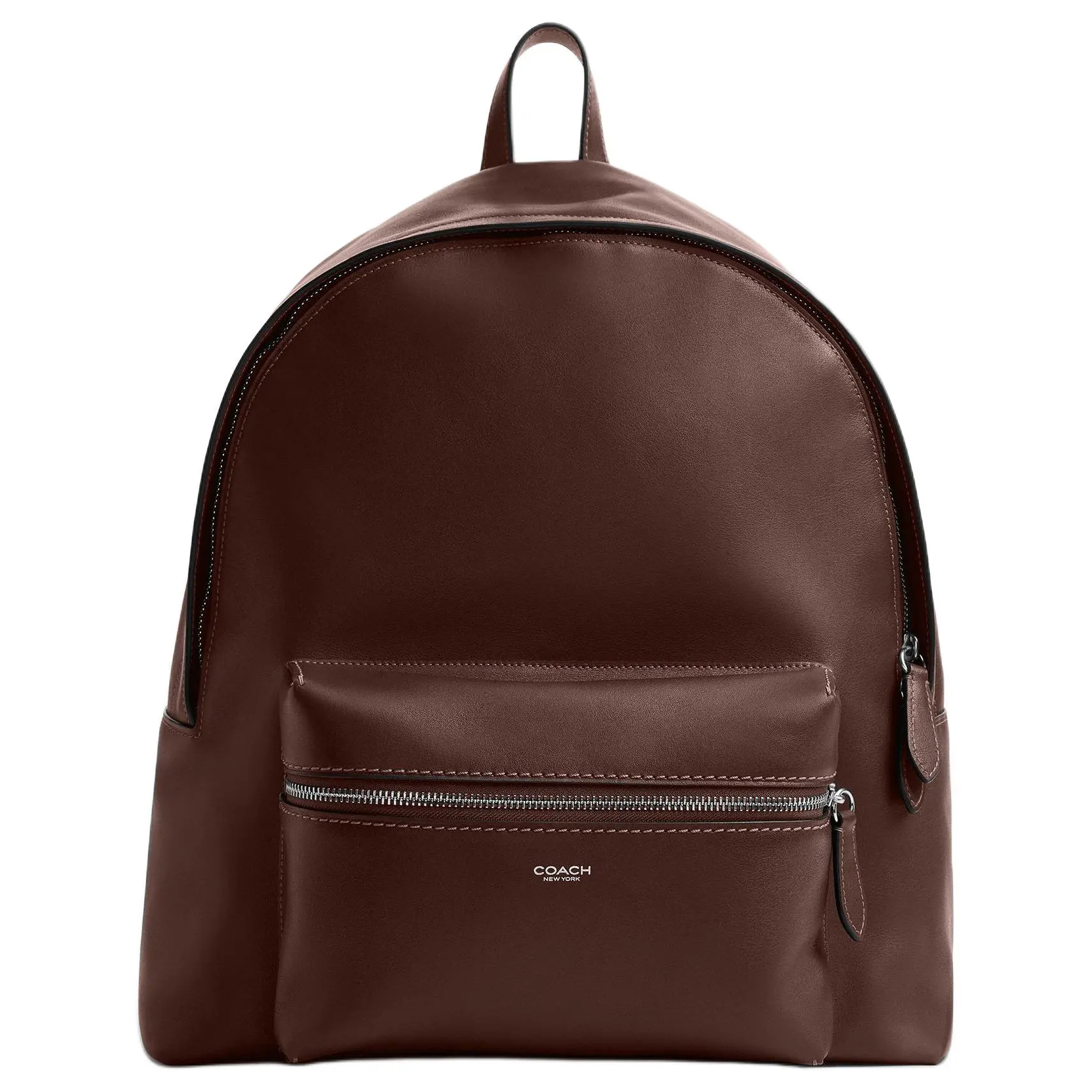 Coach Ridgewood 35 Backpack – Large Leather Unisex Travel Bag in Brown