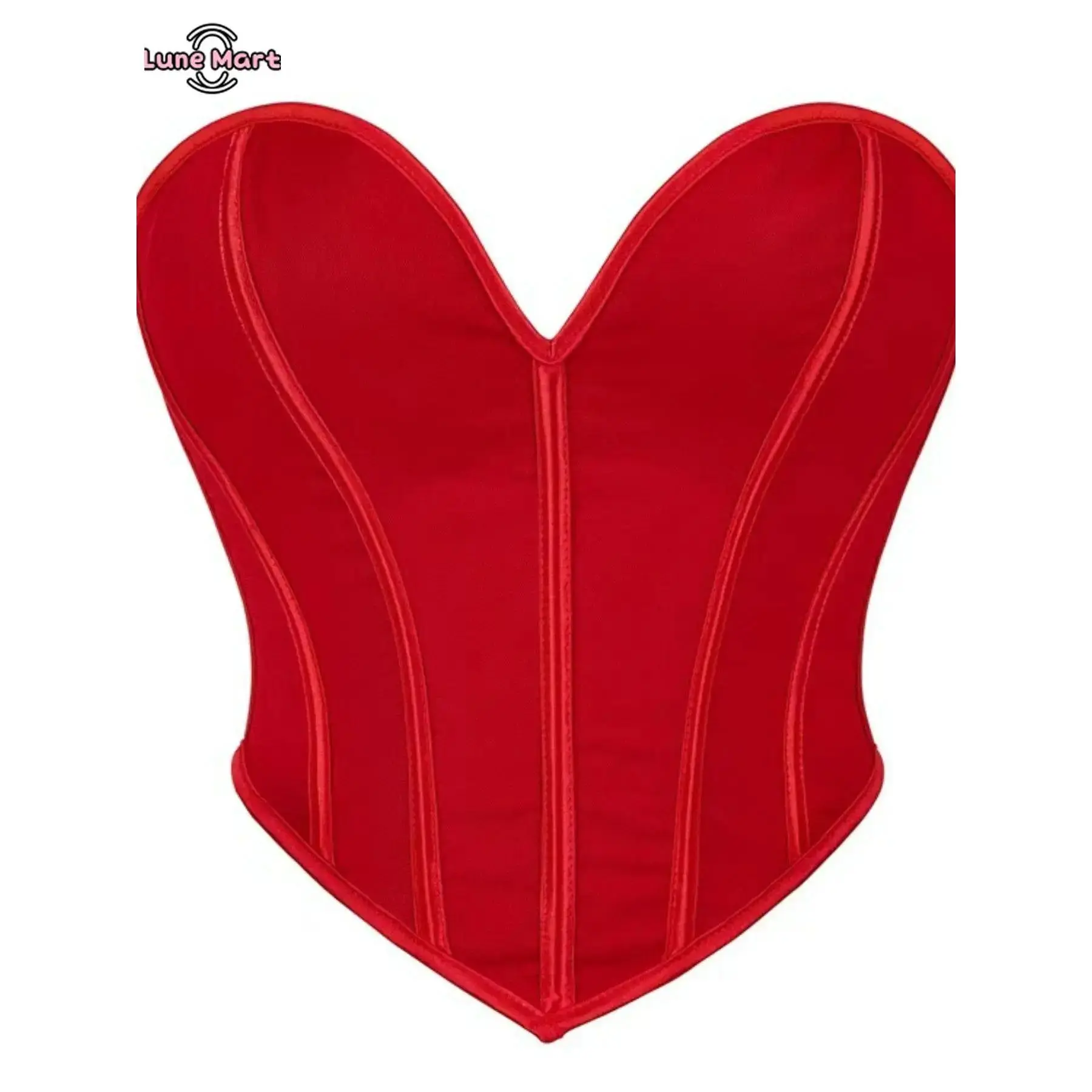 Female Basic Polyester Shapewear Corset - Women's Sexy Push-Up Bra Top, Tight-Fitting Backless Camisole, Supportive Wedding Dress Waist Cincher, All-Season Fashion Accessory, Plain, No, Body Slimming, Cleavage Enhancement, Solid, Sleeveless