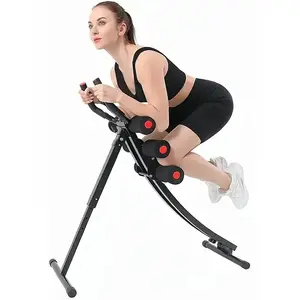 Foldable home fitness equipment - full-body resistance training machine, with abdominal slimming exercises, manual operation (no electronic devices), adjustable arm/back/leg/hip shaping, compact multi-functional fitness equipment,