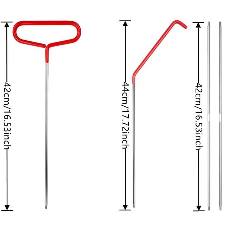 Portable Car Repair Tool Kit for Doors and Tires, Emergency Fastener Remover Air Wedge Pump with Storage Bag, Tire Repair Tools for Cars and Trucks #TOP PICKS