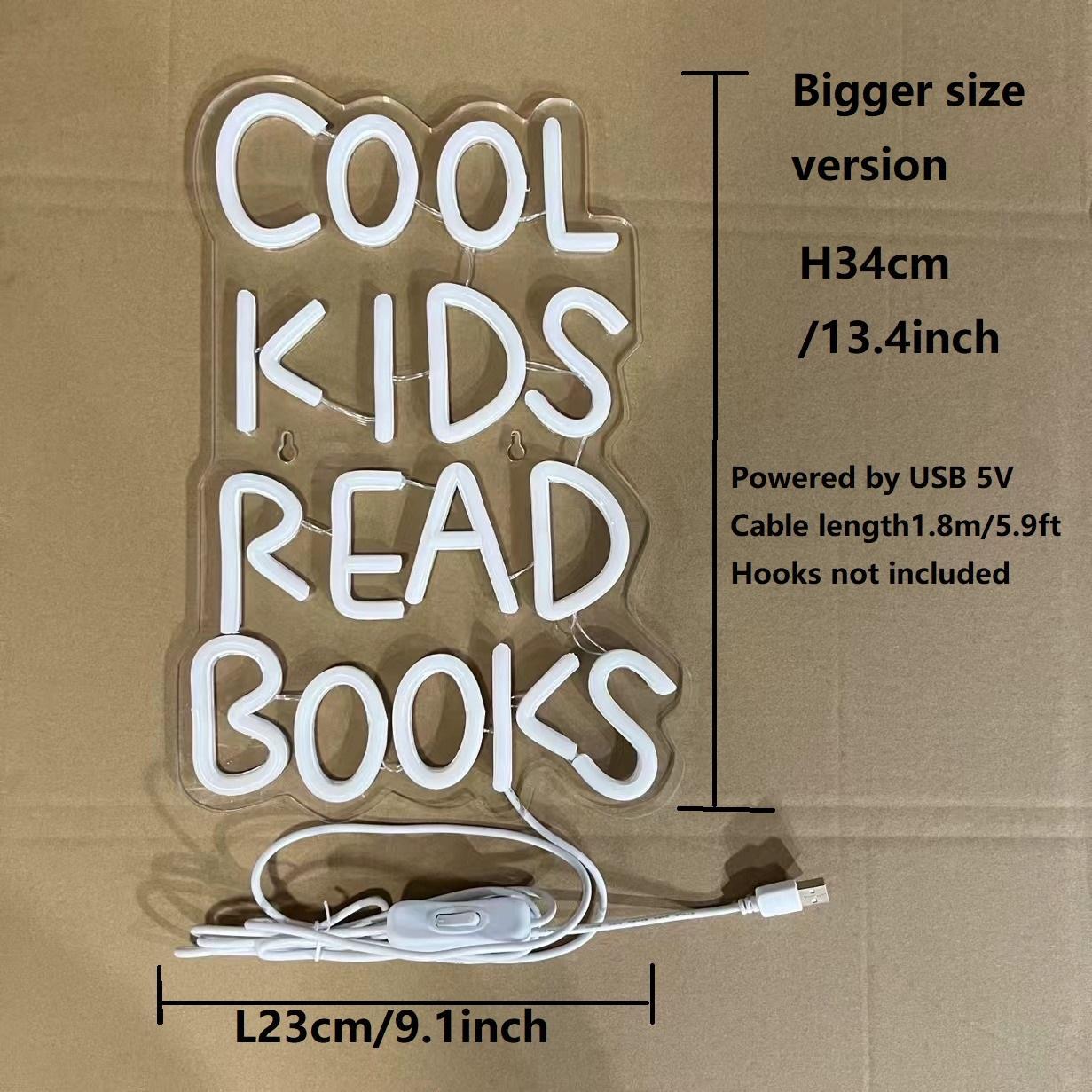 Neon Alphabet Letter Light for Kids Room Decor, USB Powered Indoor Lighting Gift for Girls Boys Birthday Christmas Present