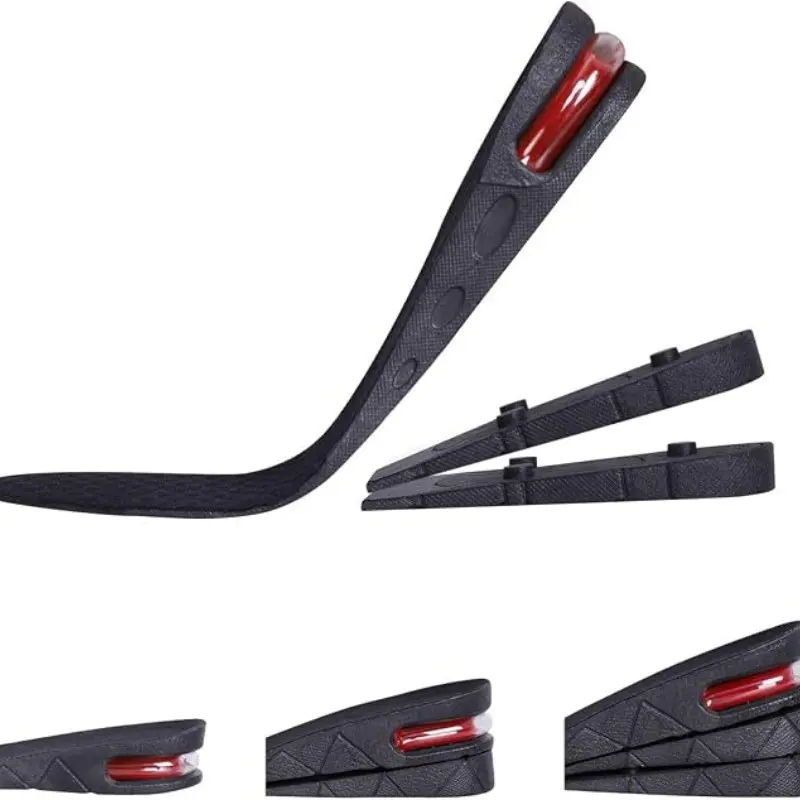 Invisible Heel Lifters, Adjustable Height Insoles, Sweat-Wicking Foot Pads, Enhanced Support and Comfort, Invisible Heel Lifters, Heel Lifters, Height Increasing Insoles