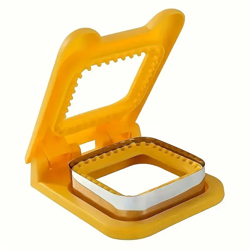 Vertical Sandwich Cutter Mold, Toast Bread Sealing Cutter, Home Breakfast Sandwich Edge Pressing Divider Mold, Kitchen Tool, Plastic Baking Utensils