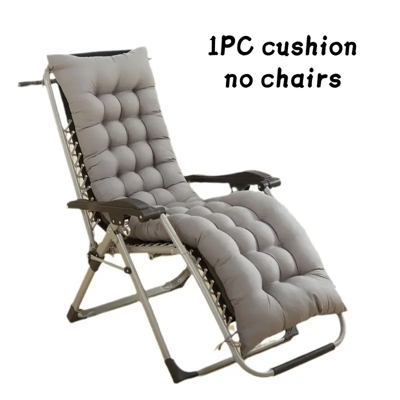 1pc Sun Lounger Cushion, Replacement for Garden Patio Chairs, Comfortable Snug Outdoor Furniture Seat Pad, Fashionable Casual Style