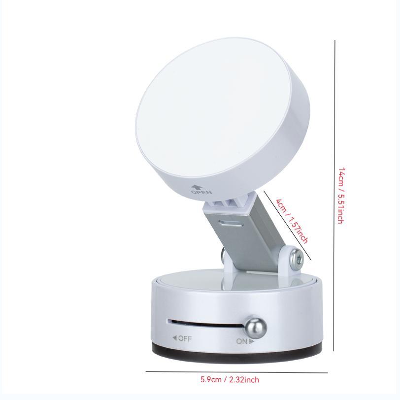 Magnetic Phone Holder with Vacuum Suction Cup, Multifunctional Phone Stand for Home or Office, Phone Accessories for iPhone & Android, Phone Suction Mount