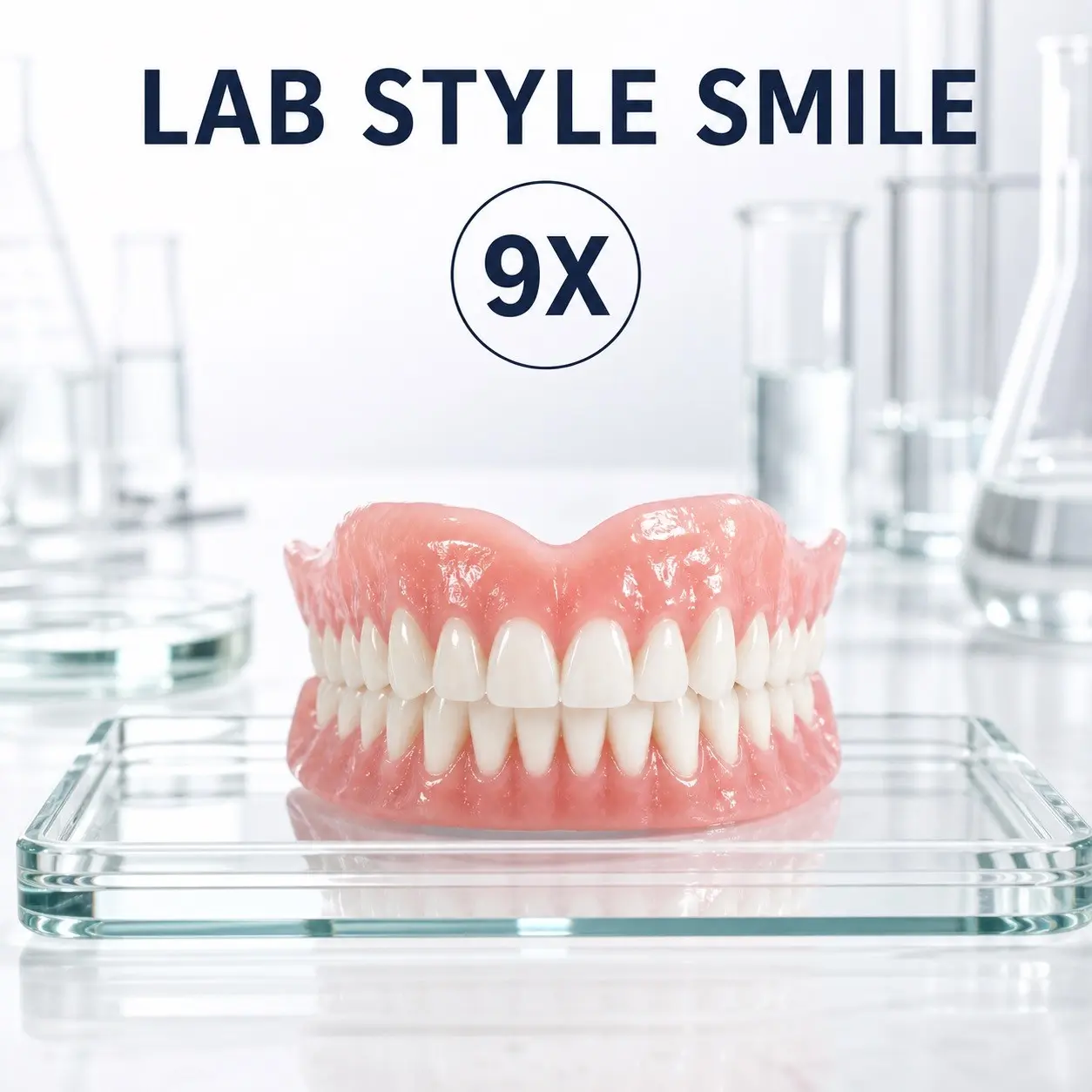 Smile Enhancement Teeth Kit - Realistic False Teeth for Filling Missing Spaces, Quick Application, Comfortable Lightweight Material, Reusable Design for Parties, Weddings, Photos & Everyday Wear