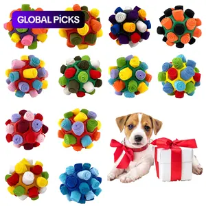 Gift For Pets, Dog Sniffing Ball, 1 Count Pet Food Snack Sniffing Ball Toy, Interactive Dog Teething Ball Toy, Dog Food Dispensing Toy, interactive training ball, Fun Food Dispenser Toy For Dogs #TOP PICKS