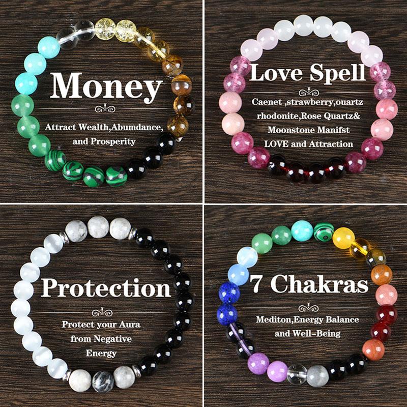 4 Pcs Exquisite Bohemian Beaded Bracelet - Natural Citrine, Malachite, Rose Quartz, Moonstone, Tiger Eye, and Vermillion Stones for Wealth, Protection, and Vitality - Elegant Fashion Jewelry for Banquet Party, Daily Wear, and Gift for Her bracelet men