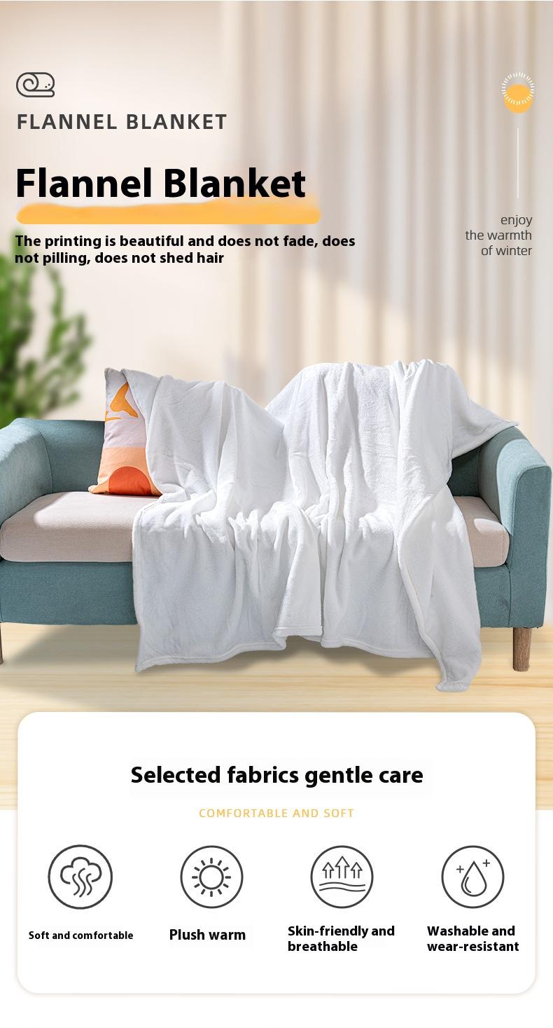 Cute Gifts for Cat Mom Girls Cartoon Kitten Blanket Hypoallergenic Soft Flannel Throw Durable Pet Lover Birthday Present Keepsake