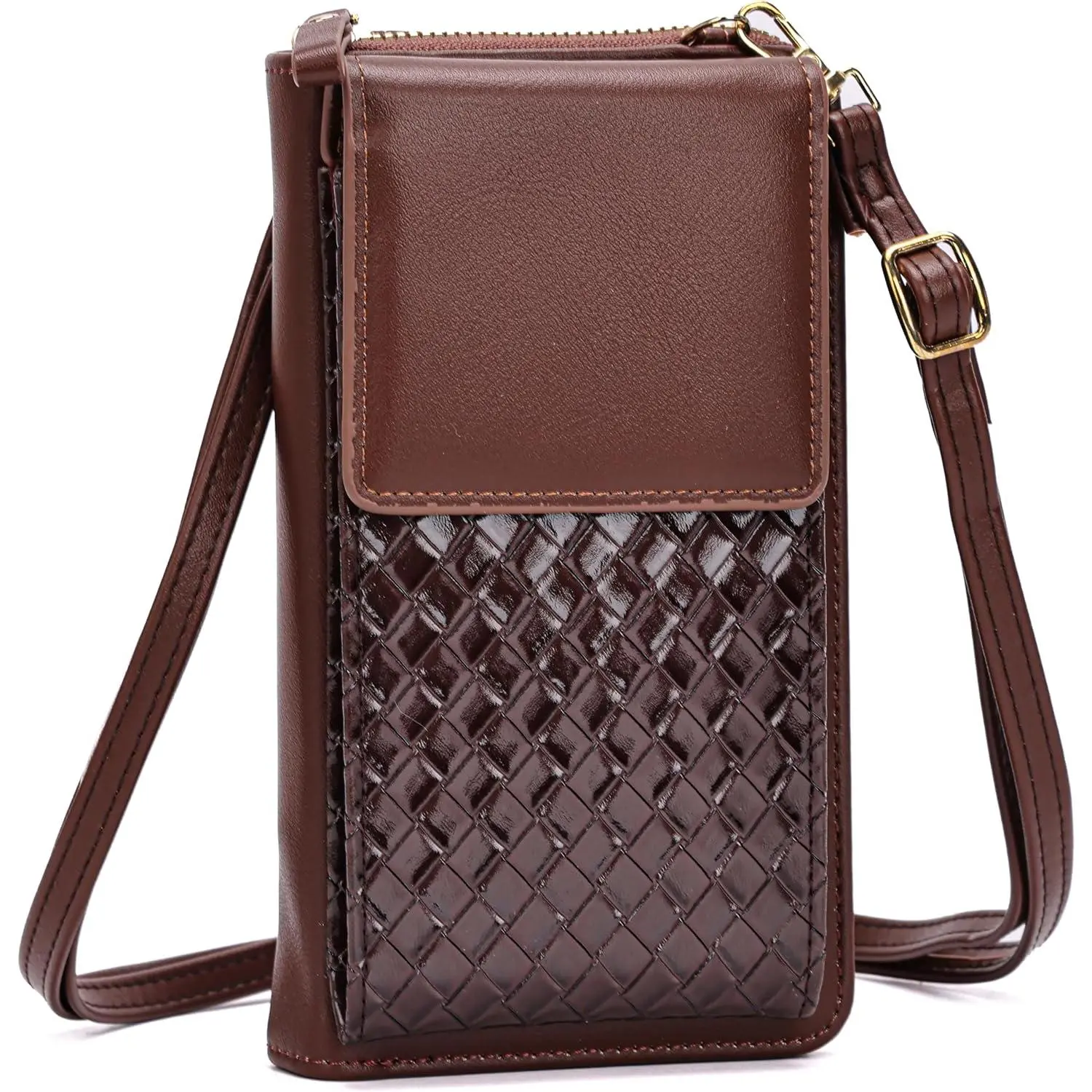 Small Crossbody Bag for Women Cell Phone Bag Wallet Purse Women  Bag with Card Slots & Adjustable Strap