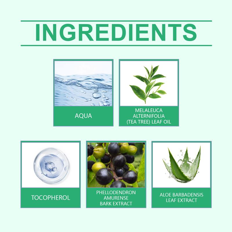 Foot Sanitizer Spray with Tea Tree Oil, 2 Counts/set Foot and Nail Sanitizer Spray, Foot Sanitizer Spray for Men and Women, Foot Care Product