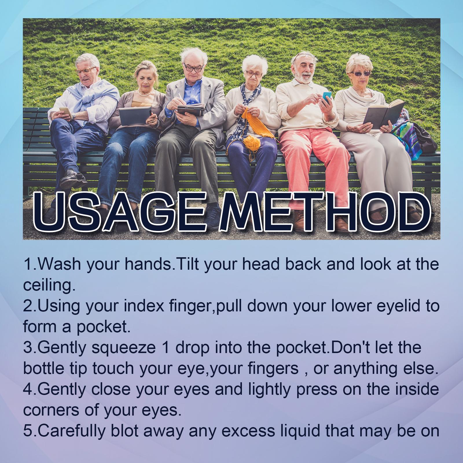 Dry Eye Therapy Lubricating Eye Drops for Dry Eyes, Preservative Free eye drops, 10 Single-Use Vials